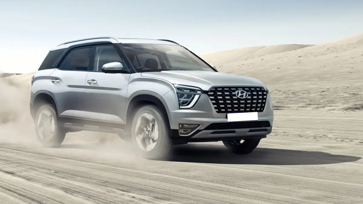 Hyundai Creta SUV gris para alquiler en Bogotá